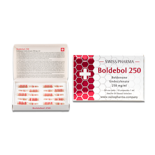Swiss Pharma Boldenon 250mg 10 Ampul Swiss Pharma Boldenon 250mg 10 Ampul