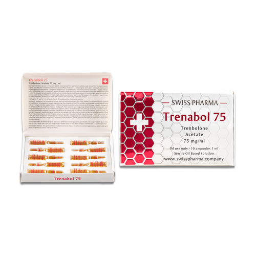 Swiss Pharma Trenbolone Acetate 75mg 10 Ampul Swiss Pharma Trenbolone Acetate 75mg 10 Ampul