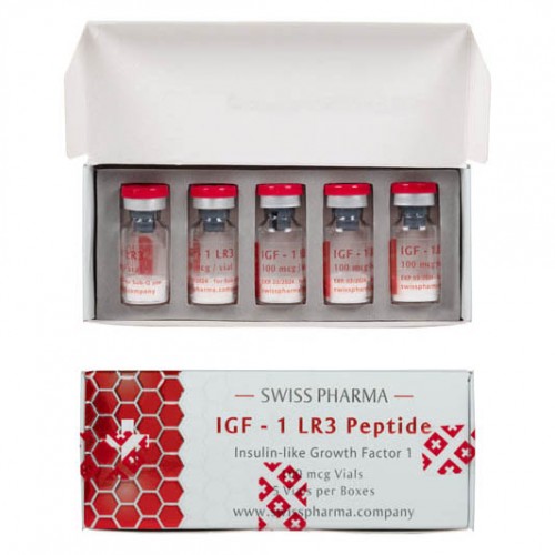 Swiss Pharma IGF1- LR3 100mcg 5 Flakon Swiss Pharma IGF1- LR3 100mcg 5 Flakon