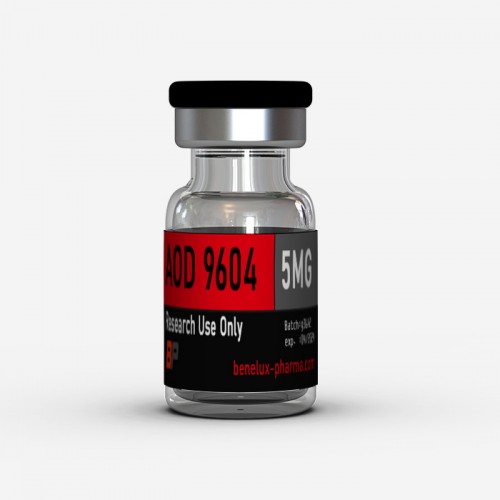 Benelux Pharma AOD 9604 5mg 1 flakon Benelux Pharma AOD 9604 5mg 1 flakon