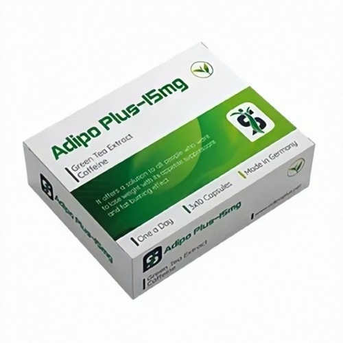 Adipo Plus Green Tea Extract + Caffeine 30 Kapsül 15mg Adipo Plus Green Tea Extract + Caffeine 30 Kapsül 15mg