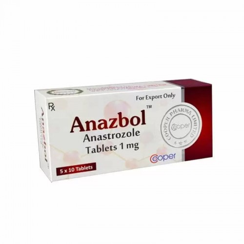 Cooper Pharma Anastrozole (Arimidex) 1mg 50 Tablet Cooper Pharma Anastrozole (Arimidex) 1mg 50 Tablet