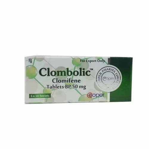 Cooper Pharma Clomiphene (Klomen) 50mg 50 Tablet Cooper Pharma Clomiphene (Klomen) 50mg 50 Tablet