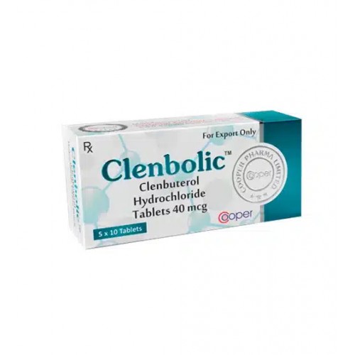 Cooper Pharma Clenbuterol 40mcg 50 Tablet Cooper Pharma Clenbuterol 40mcg 50 Tablet