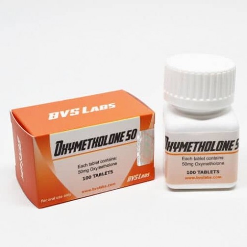Bvs Labs Anapolon Oxymetholone 100 Tablet 50mg 