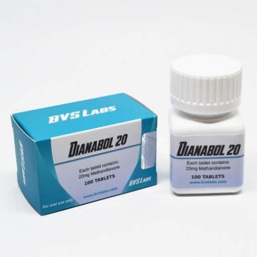 Bvs Labs Dianabol Danabol 100 Tablet 20mg 