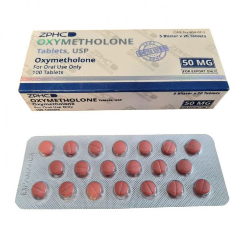 ZPHC Pharma Anapolon 50 Mg 100 Tablet