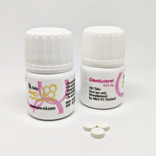 Pro-V3 Clenbuterol 100 Tablet 40mcg Pro-V3 Clenbuterol 100 Tablet 40mcg